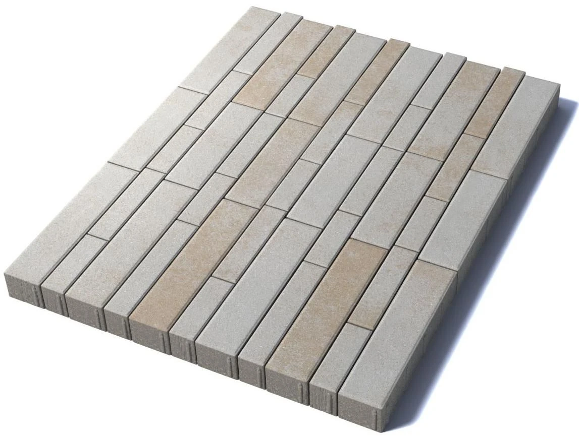 Тротуарная плитка Ригель, 80 мм, Степняк