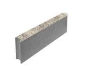 Бордюр шарнирный 500х200х80 мм, гранит, Антрацит