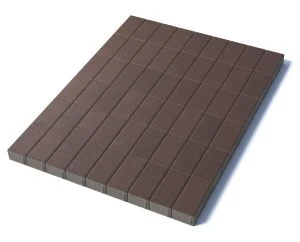 Купите прямоугольную тротуарную плитку от производителя «Поревит»