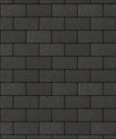 Тротуарная плитка Прямоугольник 200х100х60 мм, гранит, черный