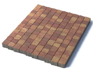 Тротуарная плитка Абрис, 60 мм, гранит, Осень