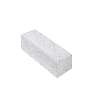 Облицовочный угловой вибропрессованый кирпич, полный прокрас, мрамор, белый