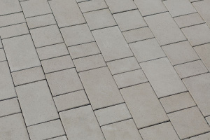  Тротуарная плитка Б.1.Фсм.6 гладкая белая