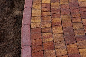 Тротуарная плитка Антик Б.3.А.6 гранит н/м листопад