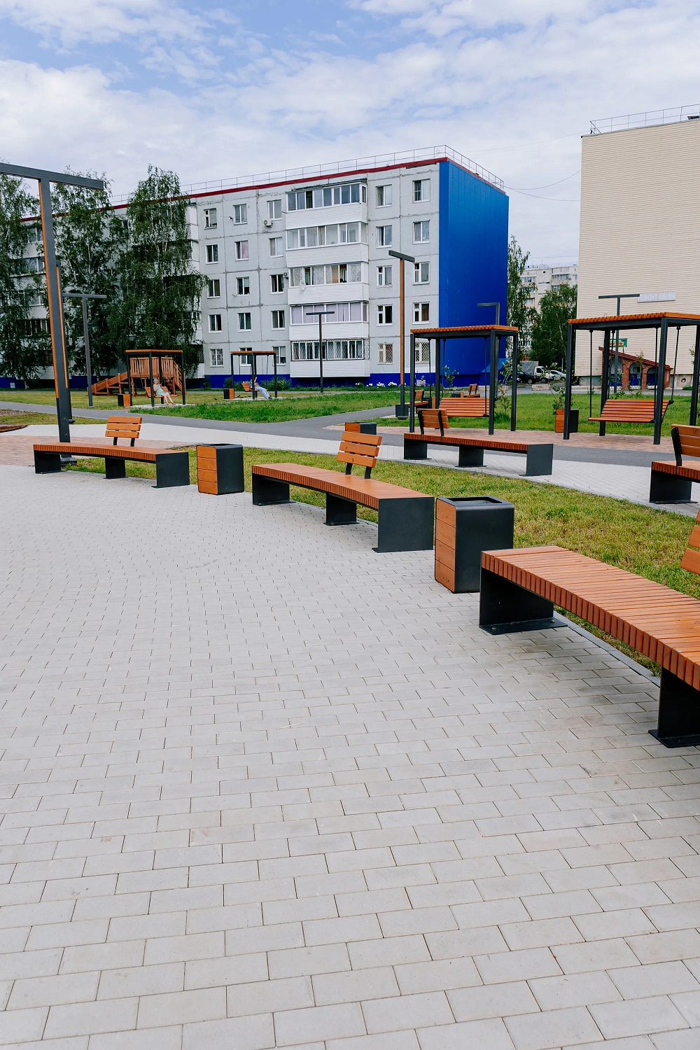 Сквер Спортивный в Тобольске