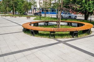 Купите квадратную тротуарную плитку от производителя «Поревит»