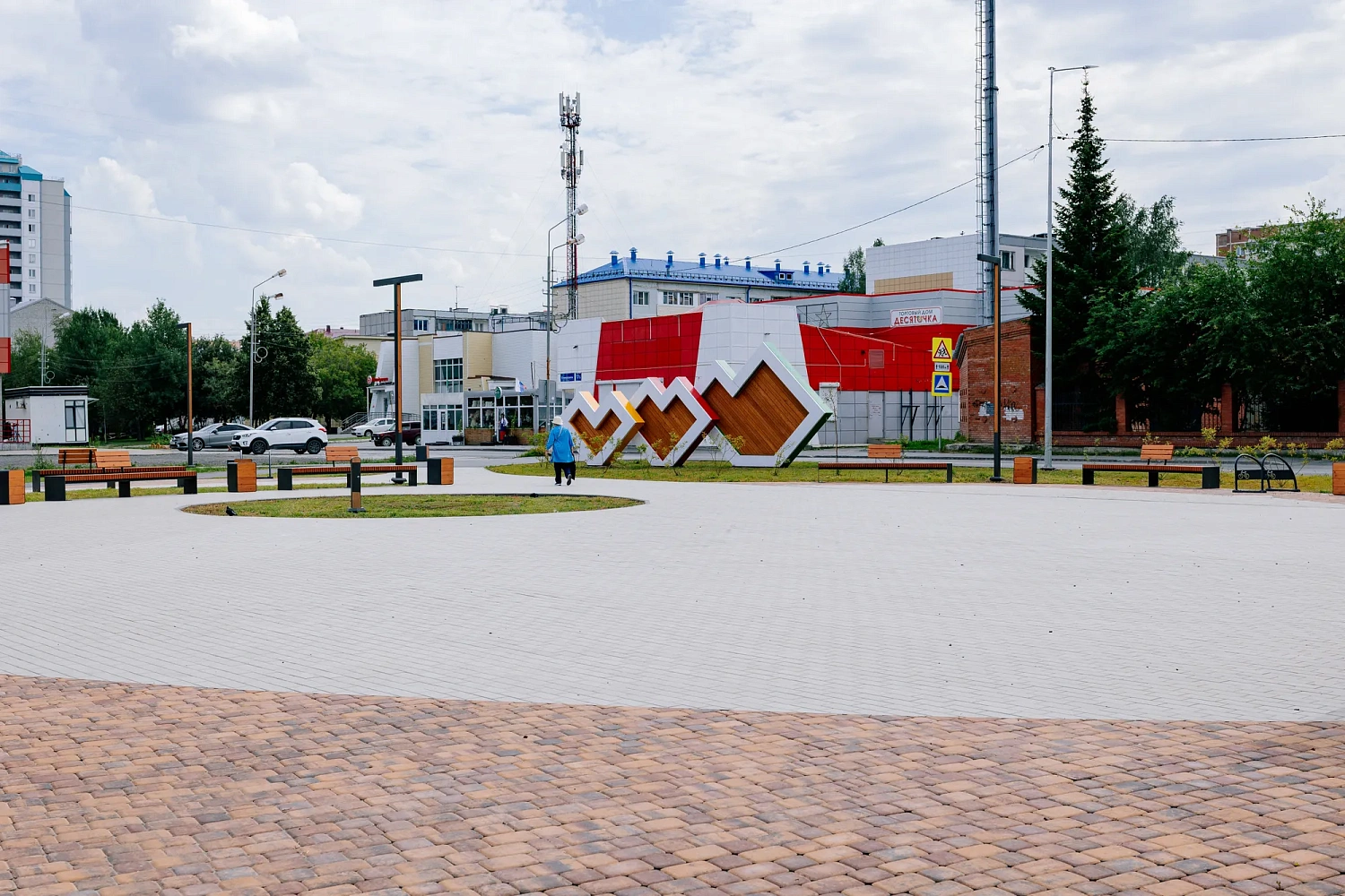 Сквер Спортивный в Тобольске