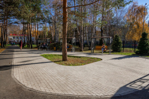 Тротуарная плитка Антик Б.3.А.6 гладкая белая