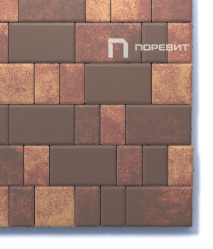 Купите тротуарную плитку Б.1.Фсм.6 гладкий листопад